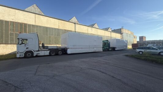 suur veos konvois tsehhist rootsi