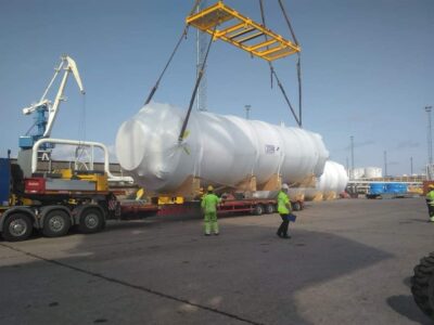 roro terminal kraana tõste lai veos